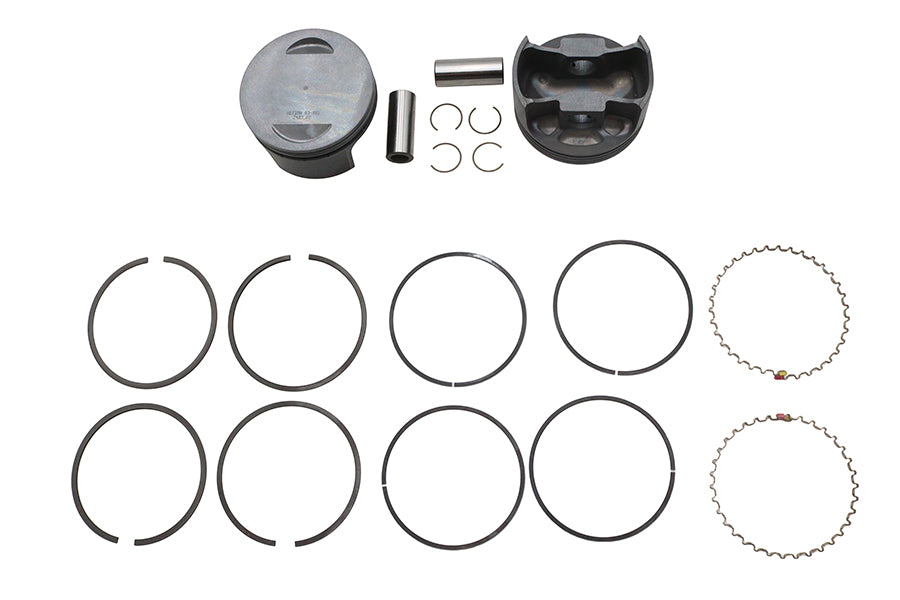 130 inch Ultima 4.400 inch Bore Piston Set .005 Oversize