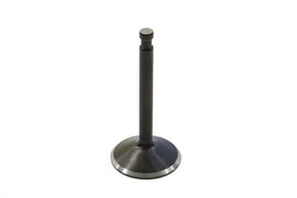 Kibblewhite stainless steel black diamond exhaust valve for engine, 900/1000cc motorcycle or automotive application, shiny metal finish