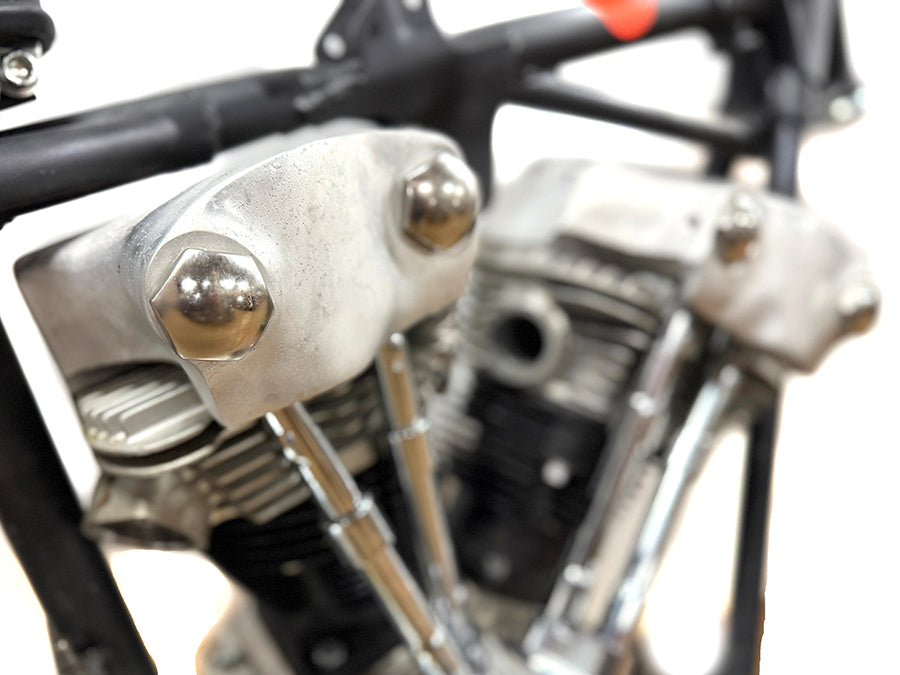 Knucklehead Rocker Box Cover Set Natural Cast