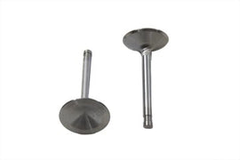 Manley stainless steel engine intake valve with precision machining and polished finish, designed for high-performance automotive engines.