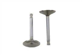 Manley stainless steel engine intake valve with precision machining and polished finish, designed for high-performance automotive engines.