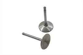 Manley stainless steel intake valve for engine, 900/1000cc capacity, close-up view showing detailed metal surface and valve stem.