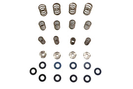 Manley engine valve spring kit with multiple springs and retainers, designed for high-performance automotive engines.