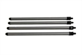Andrews adjustable chromoly engine pushrod set showing multiple pushrods with adjustable ends on a white background.