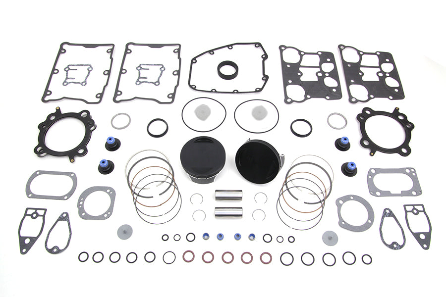 103 inch Twin Cam Flat Top Piston Kit Standard