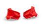 Rubber End Replacement Frame Slider R19 Pair Red