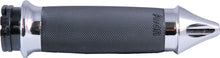 Load image into Gallery viewer, Custom Contour Grips Spike Cable Throttle Chrome