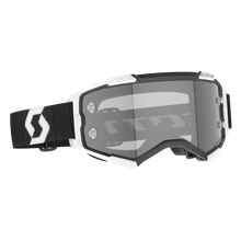 Load image into Gallery viewer, Fury Ls Goggle Blk/Wht Ls Grey Wrk