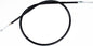 Black Vinyl Clutch Cable