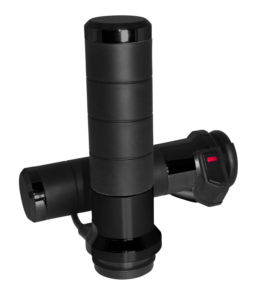 Titan X Heated Grips Black Cable Throttle