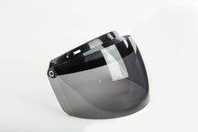 Load image into Gallery viewer, 3 Snap Flip Up Shield Smoke Universal