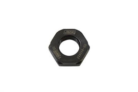 Jims Pinion Shaft Nut 3/4 inch-20 for engine, metal nut with threading, designed for secure attachment in engine assembly.