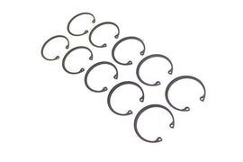 Eastern Parts wheel hub bearing snap ring for wheel and tire, visible in black metal with a circular shape.