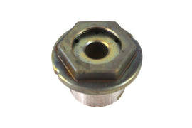 OE Motor Drive Line Sprocket Hex Nut in raw finish, used for securing motorcycle sprockets and drive components.