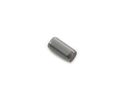 OE engine cam case dowel pin, precision metal component for engine assembly, shown in the image.