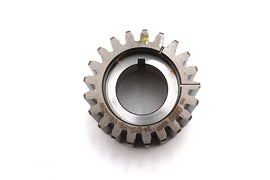 Jims yellow engine pinion shaft gear labeled 12-1288a, designed for automotive engine repair and replacement.
