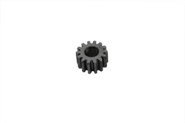 Jims engine oil pump feed idler gear with detailed metal teeth and housing, used in automotive engine oil pump systems.