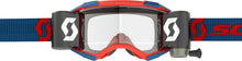 Load image into Gallery viewer, Fury Wfs Gogggle Drk Blue/Neon Red Clear Works