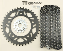 Load image into Gallery viewer, Sprocket/Chain Kit Stl/Stl 15/41t Sil Rx3 520 114l Blk