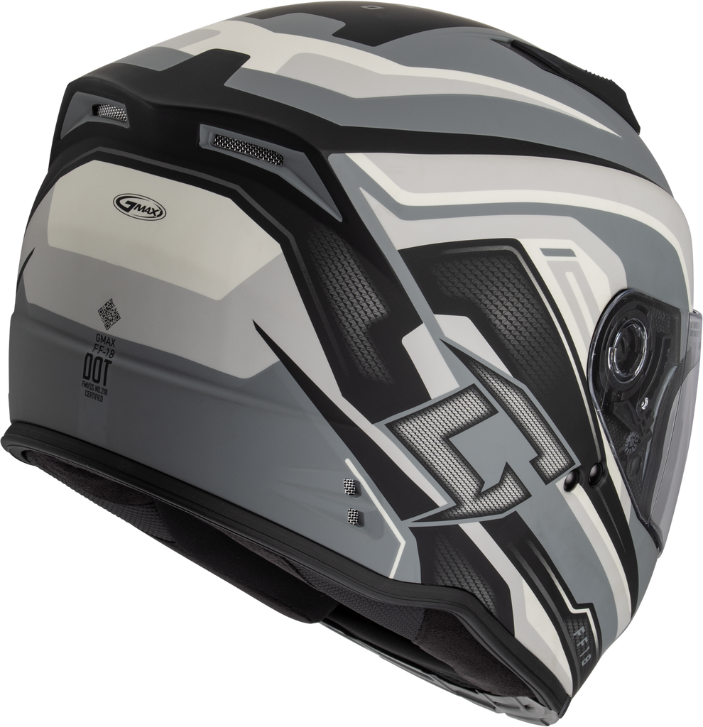 Ff 18 Drift Helmet Matte Grey/Silver/Black 2x