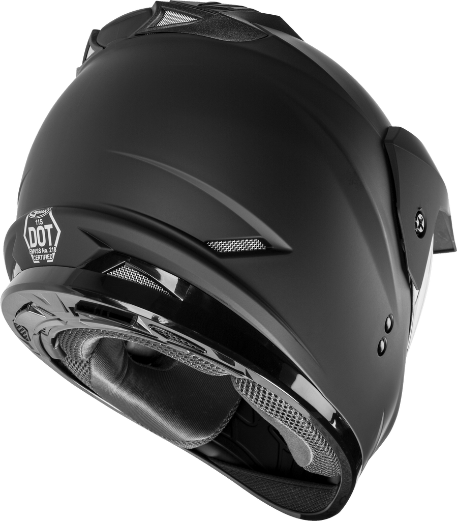 Gm 11 Dual Sport Helmet Matte Black  Sm