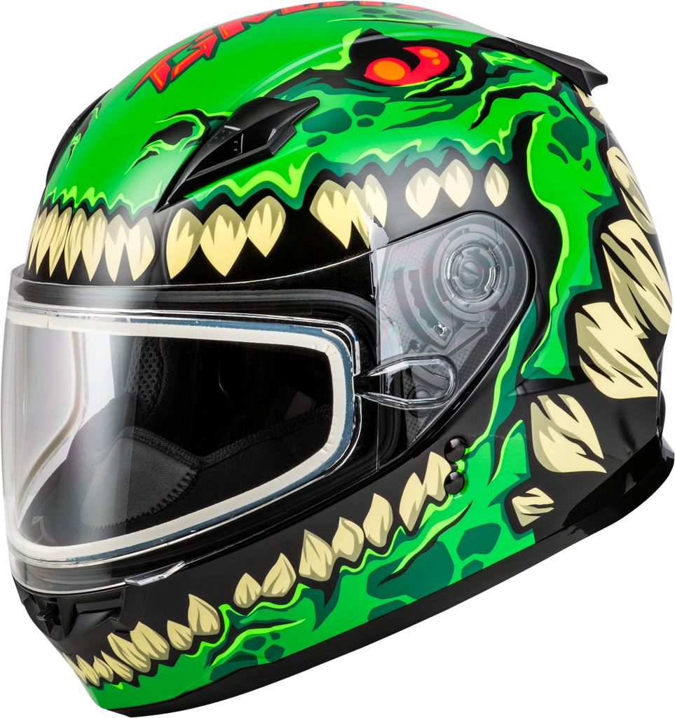 Youth Gm 49y Drax Snow Helmet Green Ys