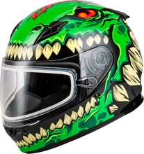 Load image into Gallery viewer, Youth Gm 49y Drax Snow Helmet Green Ys