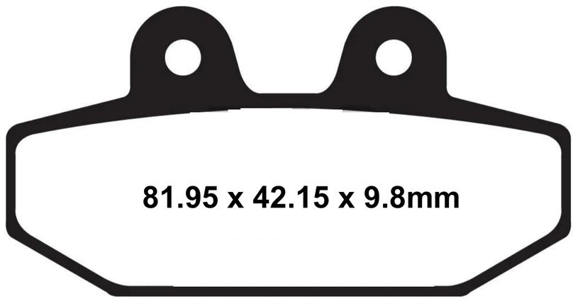 Brake Pad Gold+ Rear `18 24 Sotfail