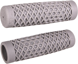 ODI Vans Cult Grips in grey, 7/8 inch BMX handlebar grips with textured rubber surface for enhanced grip and comfort.
