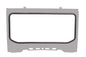 Front Windshield Sparkle Silver Metallic