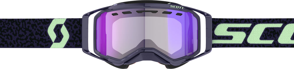 Prospect Snwcrss Ls Goggle Drk Prpl/Mnt Grn Blue Chrome
