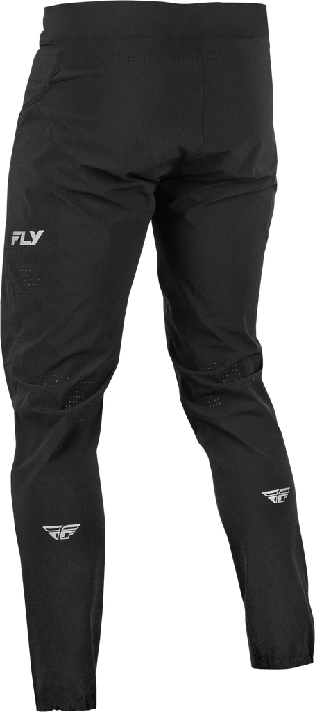 Black Fly MTB Enduro Pant in size 28, showing durable fabric and fitted design for mountain biking.