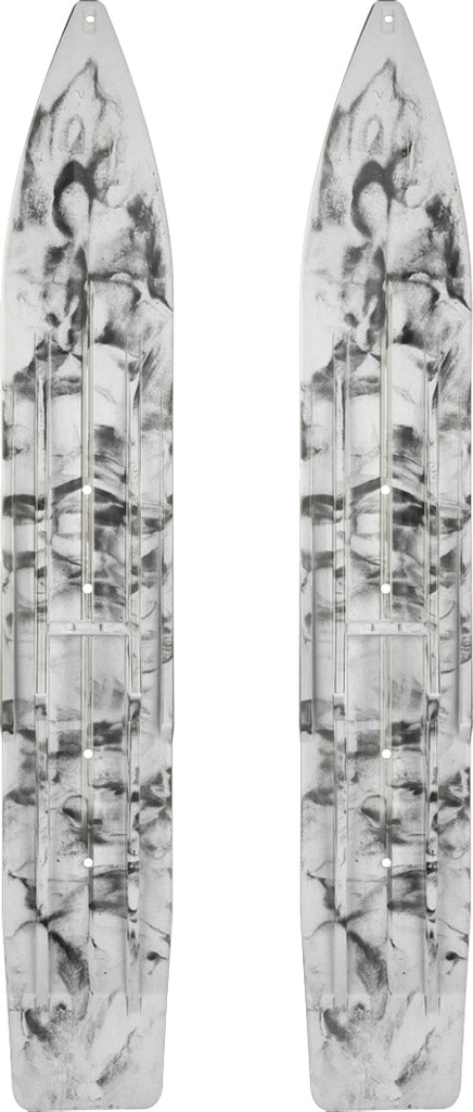 Pr/ Sly Dog Powderhound Ski 7" White/Black Swirl