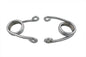 Chrome 3 inch Torsion Seat Spring Set