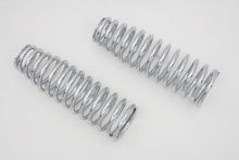 Load image into Gallery viewer, Chrome Upper Spring Fork Springs