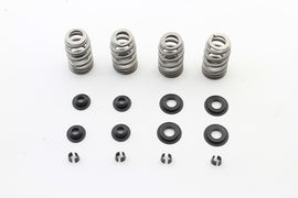 Kibblewhite Beehive Valve Spring Kit for engine, showing black springs and retainers arranged for installation.