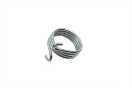 Eastern Parts zinc-plated brake pedal spring for forward control, showing the spring's coiled metal design suitable for motorcycle brake systems.
