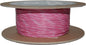 100' Spool 20 Gauge Wire (Pink/White Stripe)