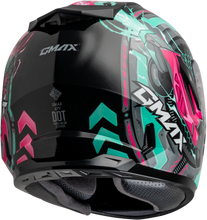 Load image into Gallery viewer, Youth Gm 49y Charge Helmet Black/Pink/Aqua Ys
