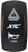 Load image into Gallery viewer, Dash Switch Rocker Face Xtc Hazard/Horn