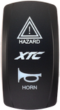 Dash Switch Rocker Face Xtc Hazard/Horn
