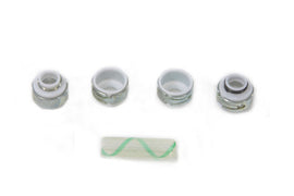 Crane engine valve stem seals shown in the image, designed to prevent oil leaks in automotive engine applications.