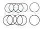 V-Twin Primary Cover Filler Cap O-Ring
