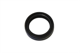 James front fork slider oil seal, part 14-0648a, designed for motorcycle suspension, showcasing the durable rubber seal.