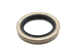 Ultima engine left side case seal, durable rubber gasket for Ultima engine models, shown in close-up.