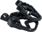 Savage Series Footpegs Black M8 Softail Passenger