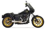 BASSANI 2:1 RIPPER SHORTY RR EXHAUST HARLEY DYNA 06-17 MODELS
