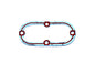 V-Twin Inspection Oval Gasket