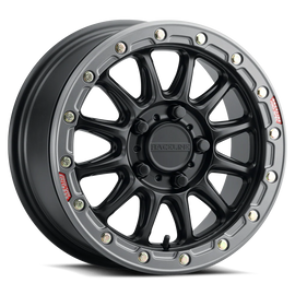 Alpha Bdlk 17x7 5/4.5 (+25mm) Blk/Gunmetal