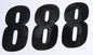 Number 8 Black 4